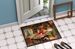 Cookies With Santa Claus Father Christmas Doormat Front Door Mat Indoor Outdoor Rugs For Entryway, Non Slip Washable Low Pile, 24H X 36W_maomaolike.com