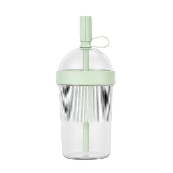 Coffee Cups Lids Reusable 17oz Drinkware With Lid And Straw Cold Drink Tumbler For Women Men Travelers Office Gym Travel_maomaolike.com