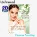 Head Spa & Holistic Face Lift Massage Painting Poster, Fresh Botanical-accented Facial Massage Guide Poster, Clear Massage Direction Reference For Spa_maomaolike.com