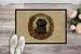 Newfoundland Christmas Flowers Doormat Front Door Mat Indoor Outdoor Rugs For Entryway, Non Slip Washable Low Pile, 24H X 36W_maomaolike.com