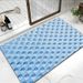 Bathroom Mat Toilet Mat Shower Mat Entrance Rug Absorbent Non-Slip Mat Soft Quick-Dry Machine Washable_maomaolike.com