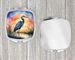Blue Heron Setting Sun Compact Mirror Decorative Travel Makeup Mirror For Women Girls Gifts Pocket Makeup Mirror Folding Handheld_maomaolike.com
