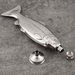304 Stainless Steel Fish Shaped Wine Pot, 5-ounce Irregular Portable Wine Set, Camping Outdoor Wine Pot_maomaolike.com