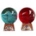 Glowing Nezha Crystal Ball Magic Pill Spirit Pearl Ornament Creative Anime Peripheral With Base Night Light Birthday Gift_maomaolike.com