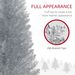 Artificial Pencil Christmas Tree, Slim Xmas Tree With Realistic Branch Tips And Plastic Stand_maomaolike.com