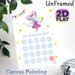 Fairy Mouse Reward Chart Painting Poster, Whimsical Watercolor Cute Fairy Mouse With Star Wand Poster, Practical Progress-tracking Design To Celebrate_maomaolike.com