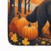 Black Chow Chow Fall Memory Foam Kitchen Mat Machine Washable Anti-Fatigue Mat Cushion Comfort Bath Mat Or Kitchen Rug_maomaolike.com