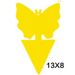 10-100Pcs Strong Yellow Dual-Sided Sticky Fly Traps Bugs Pest Outdoor Plant Insect Catcher Sticker_maomaolike.com