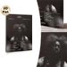 Hip-Hop Studio Album Tracklist Painting Poster, Dark Monochrome Portrait & Tracklist Poster, Presents Full Album Details, Suitable For Music Rooms_maomaolike.com