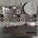 32-Piece Set Luxury Black Gold Moroccan Tile Stickers, Waterproof Peel And Stick Backsplash Decals For Kitchen Bathroom Wall Renovation_maomaolike.com