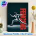 Fencing Themed Painting Poster, Bold Dramatic Fencer Action Poster, Stylish Sports-inspired Decor Ideal For Gym, Sports Room And Home Wall_maomaolike.com