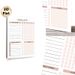 Chore Chart Painting Poster, Soft Blush Minimalist Chore Planner Poster, Practical Design To Track Daily And Weekly Household Tasks, Ideal For Home_maomaolike.com