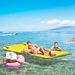 9 X 6 Lily Pad Water Mat For 2 Adults, Floating Water Pad For Lake, Pool, Ocean, Beach, And Boating, Yellow_maomaolike.com
