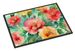 Georgia Cherokee Rose In Watercolor Doormat Front Door Mat Indoor Outdoor Rugs For Entryway, Non Slip Washable Low Pile, 24H X 36W_maomaolike.com
