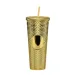 Straw With Lid Colorful Quality Matte Finish Double Wall Coffee Mug Plastic Studded Durian Tumblers Cold Bling Cup_maomaolike.com