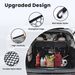 Trunk Cargo Net For Toyota Sienna 2021-2024 2025 Accessories Envelope Style Mesh Trunk Net Organizer And Storage Stretchable Adjustable Elastic Nylon Rear Cargo Netting With Hooks_maomaolike.com