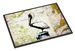 Pelican On Map Doormat Front Door Mat Indoor Outdoor Rugs For Entryway, Non Slip Washable Low Pile, 24H X 36W_maomaolike.com