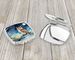 Owl Perched In Coastal Tree Compact Mirror Decorative Travel Makeup Mirror For Women Girls Gifts Pocket Makeup Mirror Folding Handheld_maomaolike.com