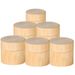 5g 10g 15g 20g 30g 50g Bamboo Jar Nail Art Mask Cream Refillable Empty Cosmetic Makeup Container Bottle Storage Box_maomaolike.com