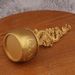 Gold-Plated Fire Dragon Cloud Treasure Bowl Rotatable Ornament Office Living Room Stress Relief Spinning Metal Craft_maomaolike.com