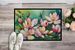 Louisiana Magnolias In Watercolor Doormat Front Door Mat Indoor Outdoor Rugs For Entryway, Non Slip Washable Low Pile, 24H X 36W_maomaolike.com
