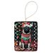 Pug Christmas Porcelain Ornament Christmas Tree Hanging Decorations For Home Christmas Holiday, Rectangle, Gift, Multicolor_maomaolike.com