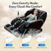 Massage Chair Full Body, Zero Gravity SL-Track Shiatsu Massage Recliner Chair With Body Scan, Airbags, Foot Rollers, Deep Yoga Stretch, Heating (Brown)_maomaolike.com