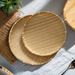 Woven Sun-Drying Tray Steamed Bun Snacks Round Vegetable Washing Storage Household Fruit Basket Handmade Bamboo Products_maomaolike.com