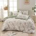 Dormeur Series Duvet Cover - Soft Brushed Polyester, Floral Printed, Active Dyed (AR/UK Sizes) | Bedding Set With_maomaolike.com