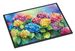 Hydrangeas In Watercolor Doormat Front Door Mat Indoor Outdoor Rugs For Entryway, Non Slip Washable Low Pile, 24H X 36W_maomaolike.com