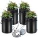 VEVOR DWC Hydroponics Grow System Deep Water Culture With Top Drip 4 Buckets_maomaolike.com