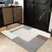 Living Room Rug Large Size Gorgeous Gold Frame Design Bedroom Rug Plush Thickened Machine Washable Thickened Underlay Interior Decorative Rug_maomaolike.com