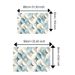 Bathroom Mat Toilet Mat Shower Mat Entrance Rug Absorbent Non-Slip Mat Soft Quick-Dry Machine Washable_maomaolike.com