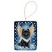 Black Pomeranian My Angel Porcelain Ornament Christmas Tree Hanging Decorations For Home Christmas Holiday, Rectangle, Gift, Multicolor_maomaolike.com