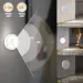 2~6 Pack Motion Sensor LED USB Rechargeable 3 Color Night Cabinet Wardrobe Lamp Staircase Wireless Closet Light_maomaolike.com