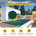 VEVOR Pool Safety Cover 16x40 Ft, Inground Pool Cover Fit For PP Material, Rectangle Inground Safety Pool Cover Green, Mesh Solid Pool Safety Cover For Swimming Pool Winter Safety Cover_maomaolike.com