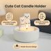 Ceramic New Cat Aromatherapy Candlestick Valentine's Day Kitten Ornaments_maomaolike.com