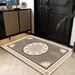 Living Room Rug,Large Rug,Oversized, Gold Leaves Design,Bedroom Rug,Soft And Thick, Machine Washable, Thickened Rug, Bedside Rug,Decorative Indoor Rug_maomaolike.com