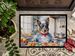 Australian Cattle Dog The Chef Doormat Front Door Mat Indoor Outdoor Rugs For Entryway, Non Slip Washable Low Pile, 24H X 36W_maomaolike.com