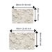 Bathroom Mat Toilet Mat Shower Mat Entrance Rug Absorbent Non-Slip Mat Soft Quick-Dry Machine Washable_maomaolike.com