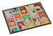 Lots Of Fawn French Bulldog Doormat Front Door Mat Indoor Outdoor Rugs For Entryway, Non Slip Washable Low Pile, 24H X 36W_maomaolike.com