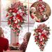 Creative Christmas Upside-Down Tree, Christmas Door Hanging, Christmas Candy Tree Alternative Decoration_maomaolike.com