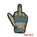 Tactical Military Embroidery Patch Iron On Patches For Clothing Finger Combat Embroidered Patches On Clothes Glove Patch Badges_maomaolike.com