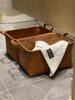 American Style Miscellaneous Items, Dirty Clothes Basket, Household PU Handle, Laundry Bucket, Snacks, Toys, Storage_maomaolike.com