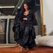 Women's Clothing new women's long windbreaker autumn new solid color ruffled shawl coat_maomaolike.com