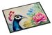 Peacock Doormat Front Door Mat Indoor Outdoor Rugs For Entryway, Non Slip Washable Low Pile, 24H X 36W_maomaolike.com