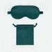 Silk-Like Sleep Mask & Drawstring Bag Set - Wedding Favors Gift (Double-Sided Breathable Luxury Travel Essentials)_maomaolike.com