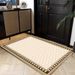 Living Room Rug Large Size Rug Abstract Geometric Pattern Bedroom Rug Plush Pile, Washable Thickened Underlay Bedside Rug Home Decor Rug_maomaolike.com