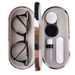 Unisex Camouflage dual-purpose frames Glasses case Contact lens case Manual double-frame myopia lens case Contact lens case_maomaolike.com