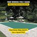 VEVOR Pool Safety Cover Fits 20 X 38 Ft Rectangle Inground Safety Pool Cover Green Mesh Solid Pool Safety Cover For Swimming Pool Winter Safety Cover_maomaolike.com
